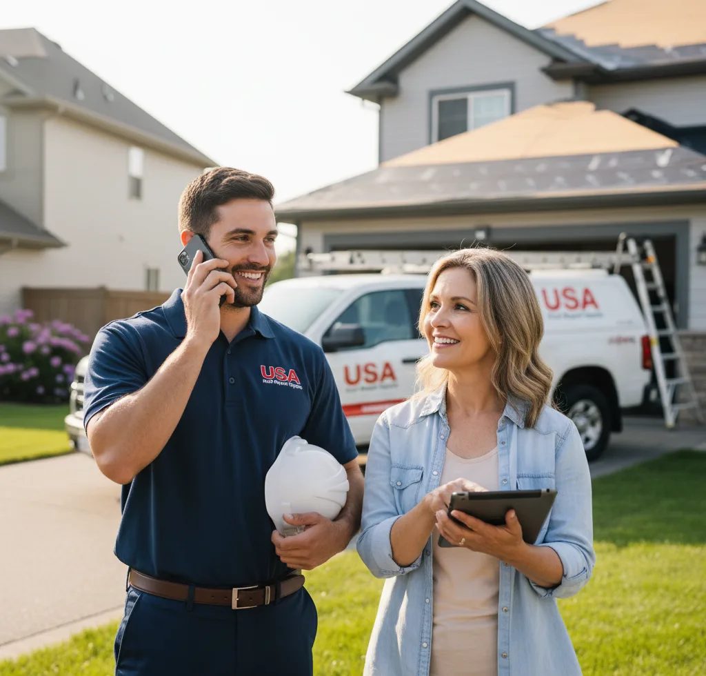 USA Roof Repair Experts customer support in Harrison City